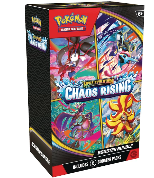 Pokémon TCG: Mega Evolution—Chaos Rising Booster Bundle
