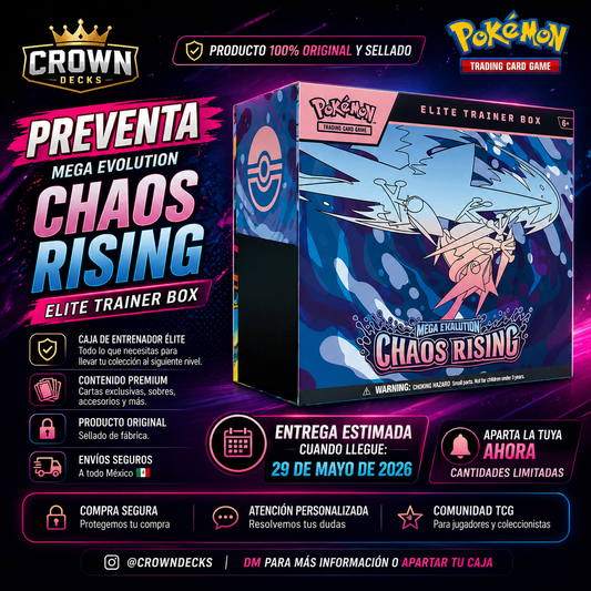 Pokémon TCG: Mega Evolution—Chaos Rising Elite Trainer Box
