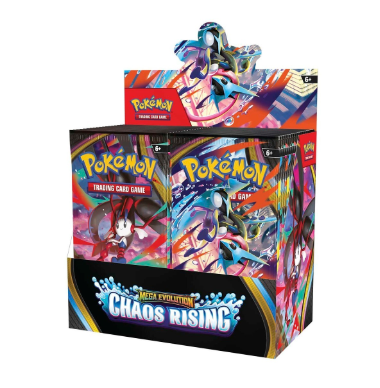 Pokémon TCG: Mega Evolution-Chaos Rising Booster Display Box (36 Packs)