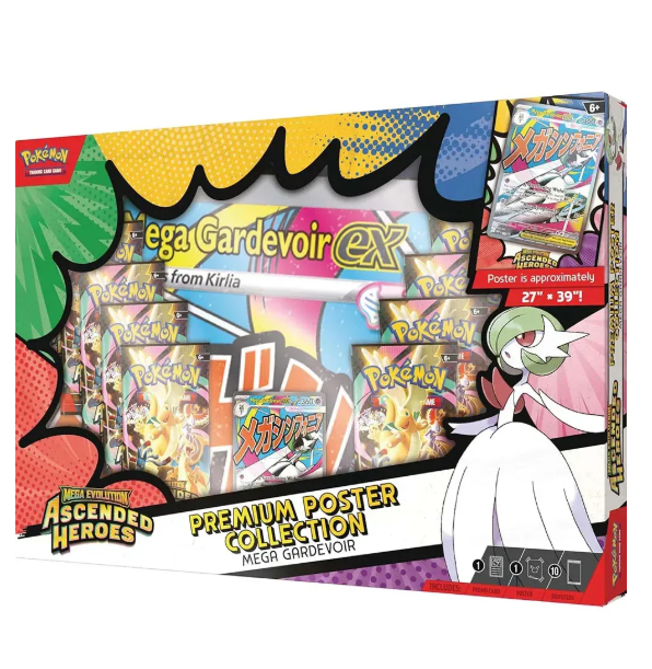 Pokemon Tcg Ascended Heroes - Premium Poster Mega Gardevoir