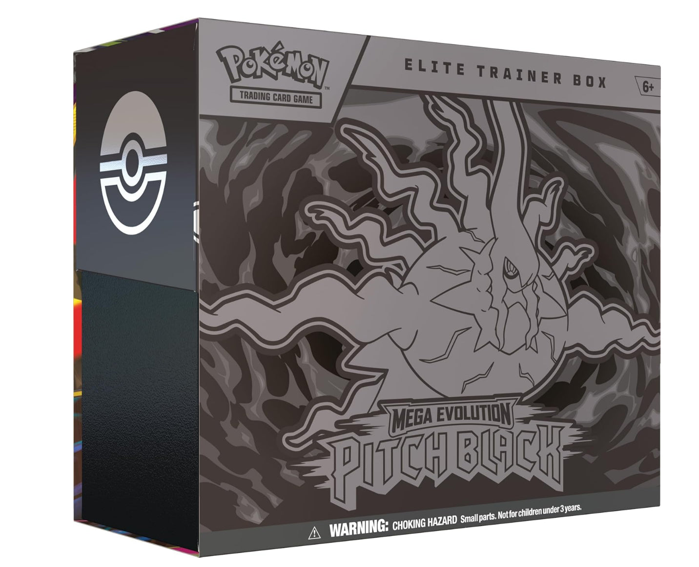 PREVENTA Pokémon TCG: Mega Evolution—Pitch Black Elite Trainer Box