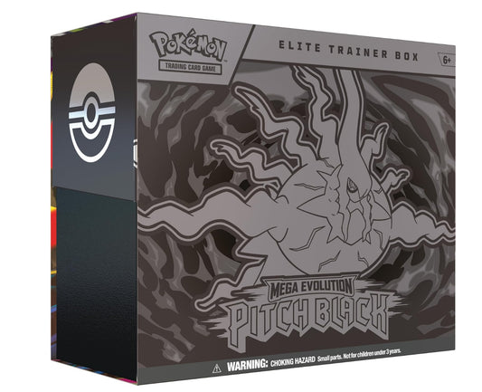 PREVENTA Pokémon TCG: Mega Evolution—Pitch Black Elite Trainer Box