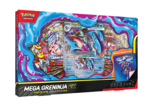 PREVENTA Pokemon TCG Chaos rising – mega greninja rising collection
